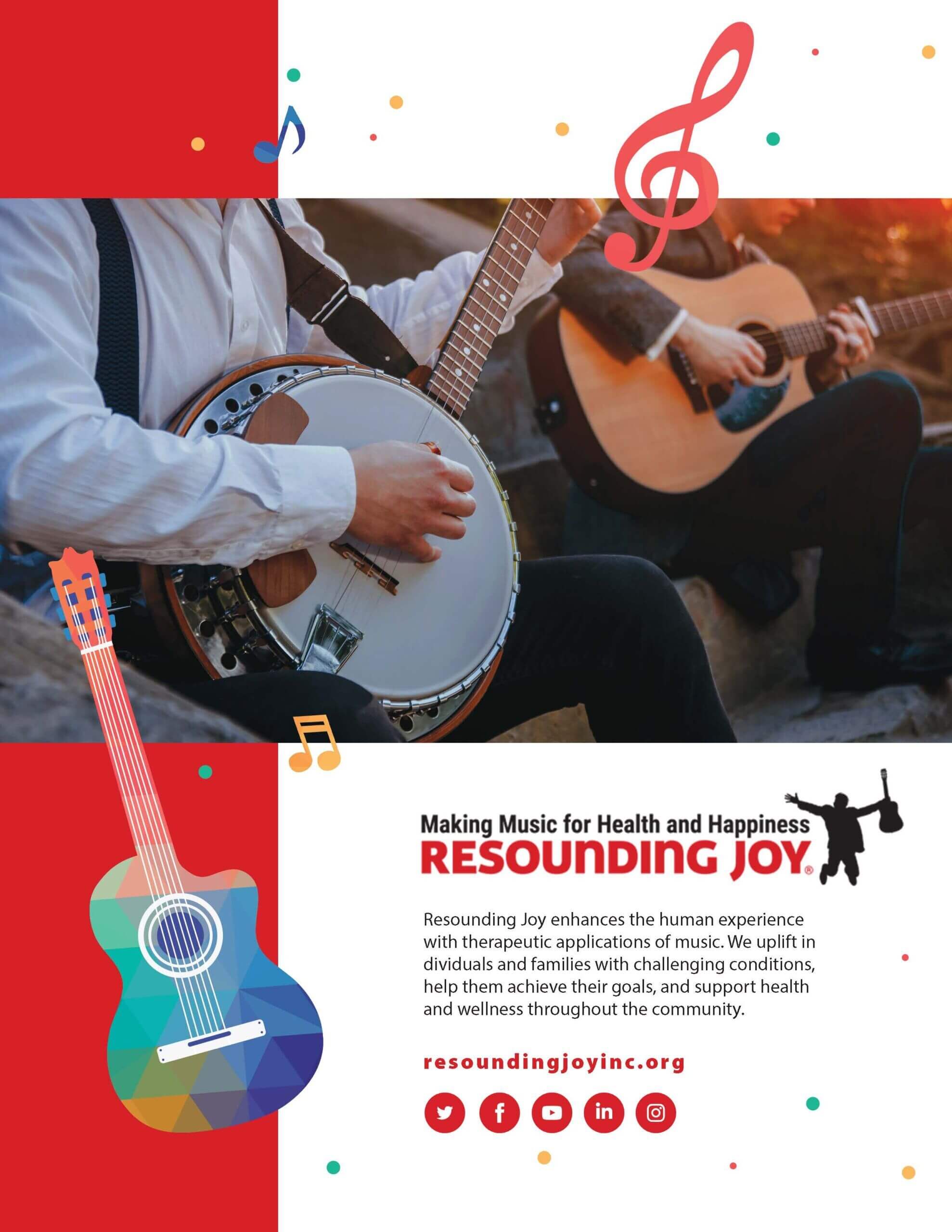 Resounding joy Media Kit designed by Puzzle Pieces Marketing