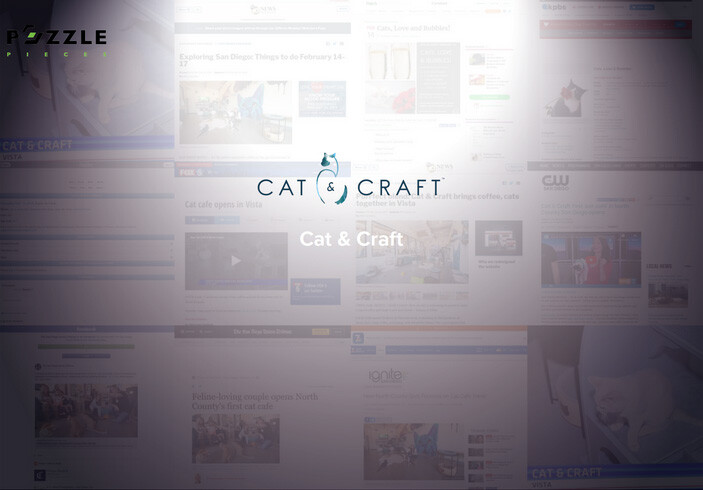 CAt & Craft features resulted from Puzzle Pieces Marketing PR