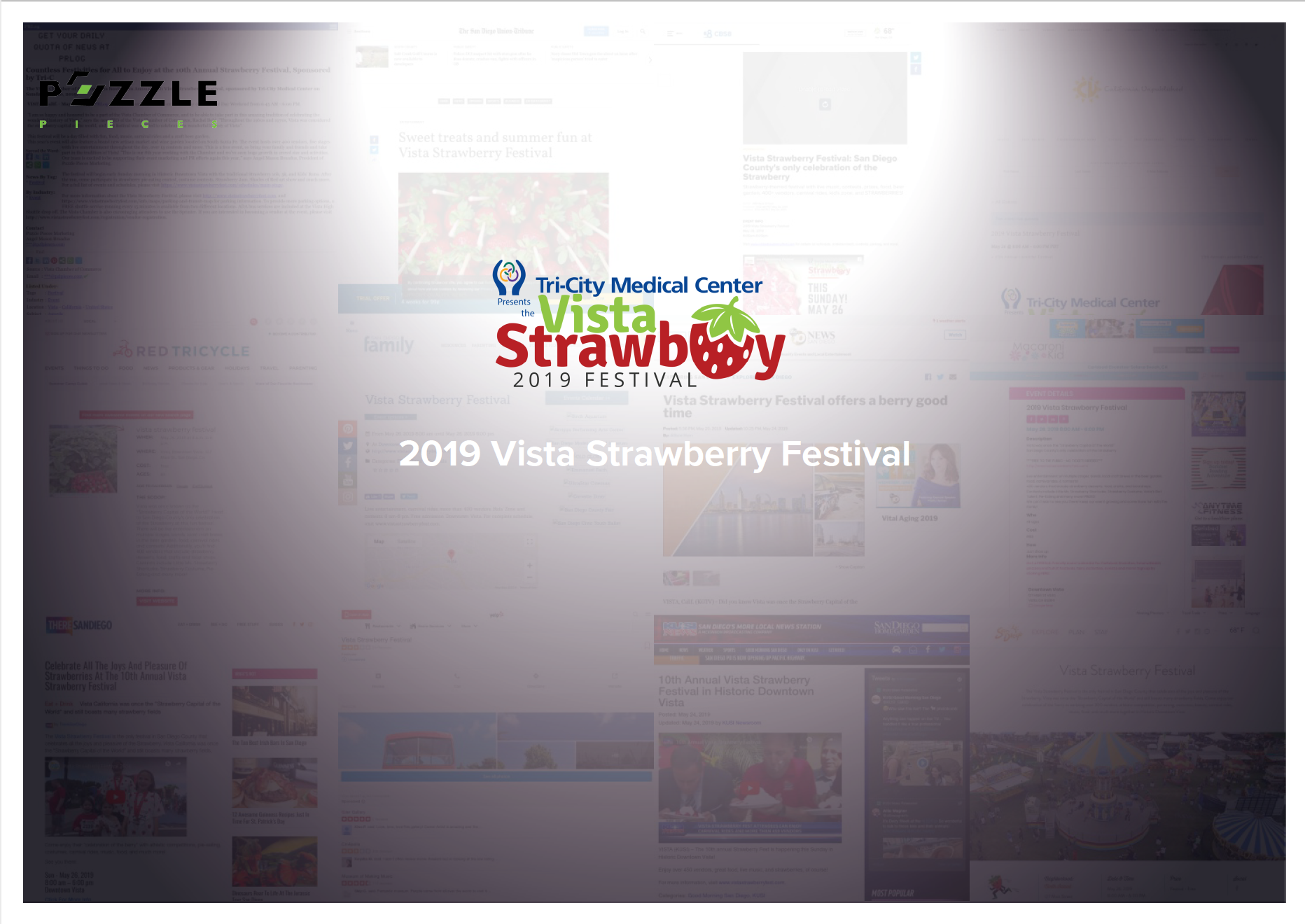 Vista Strawberry Festival PR by Puzzle Pieces Marketing results