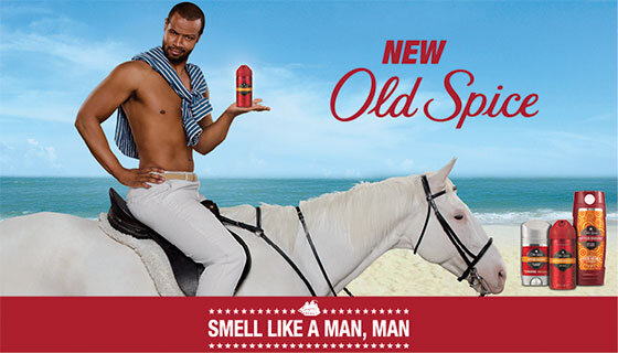 old spice ad horse