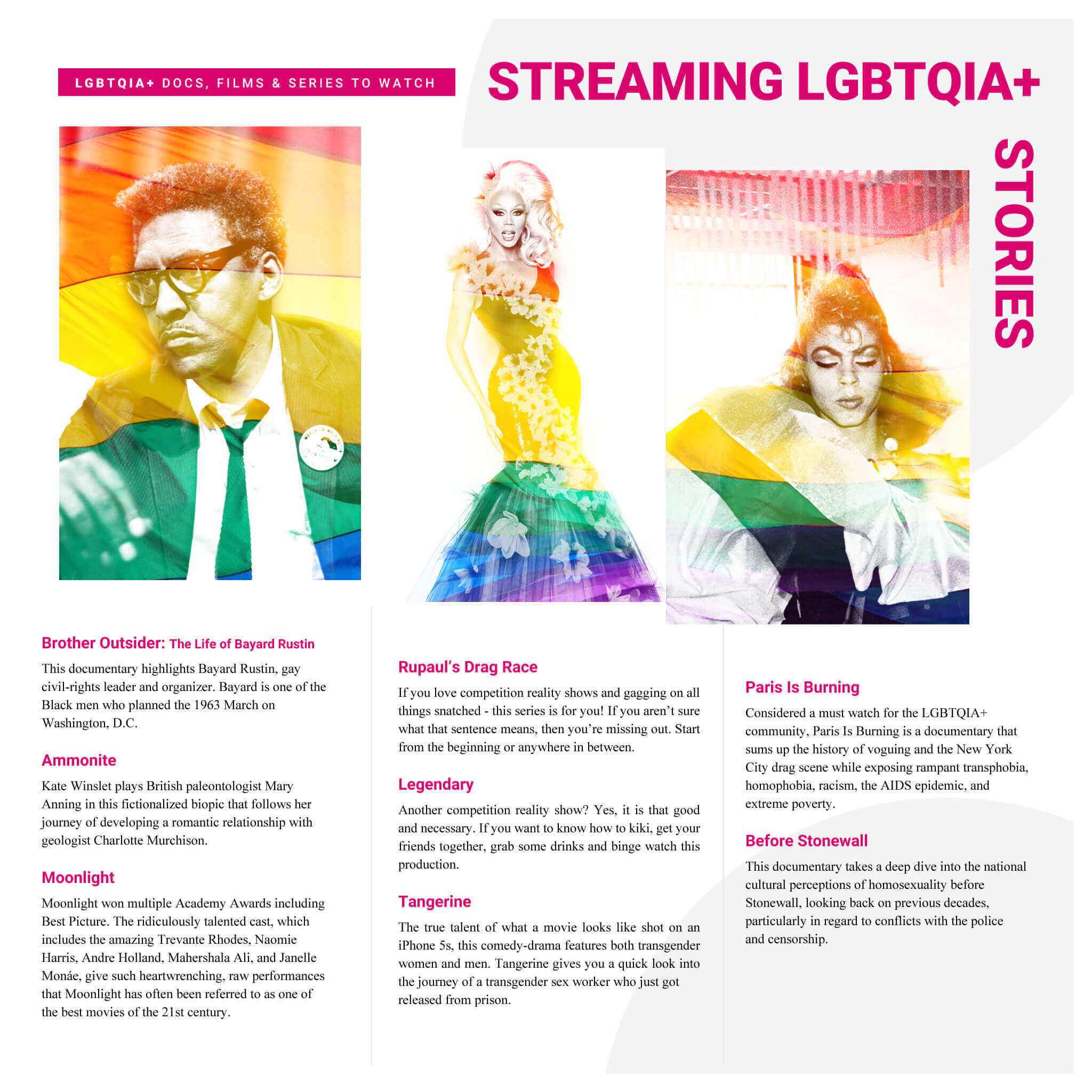 MisFit Magazine LGBTQIA+ Streaming shows series and movies