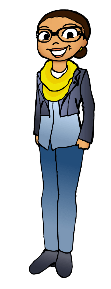 Kristine Mason Broadus Cartoon