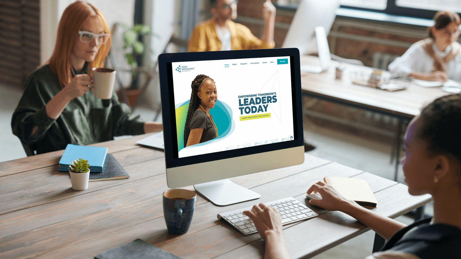 Junior Achievement of San Diego County Website redesign