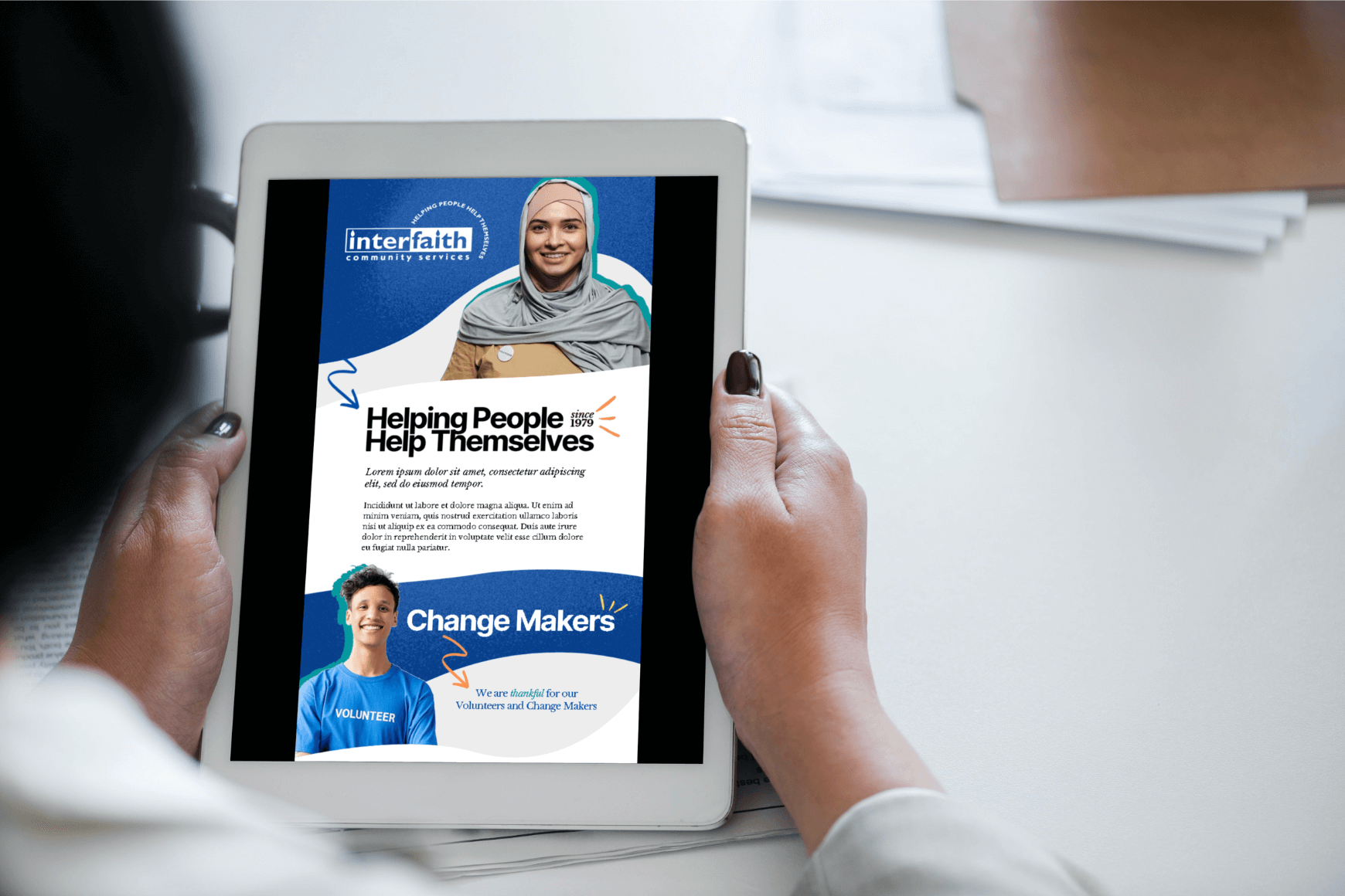 Interfaith Community Services Email Template