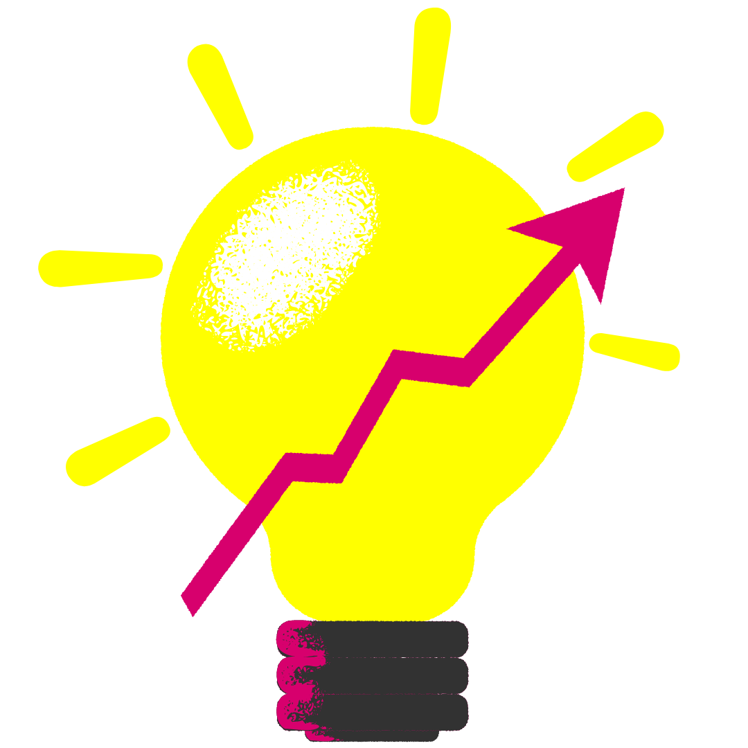 Yellow Lightbulb icon