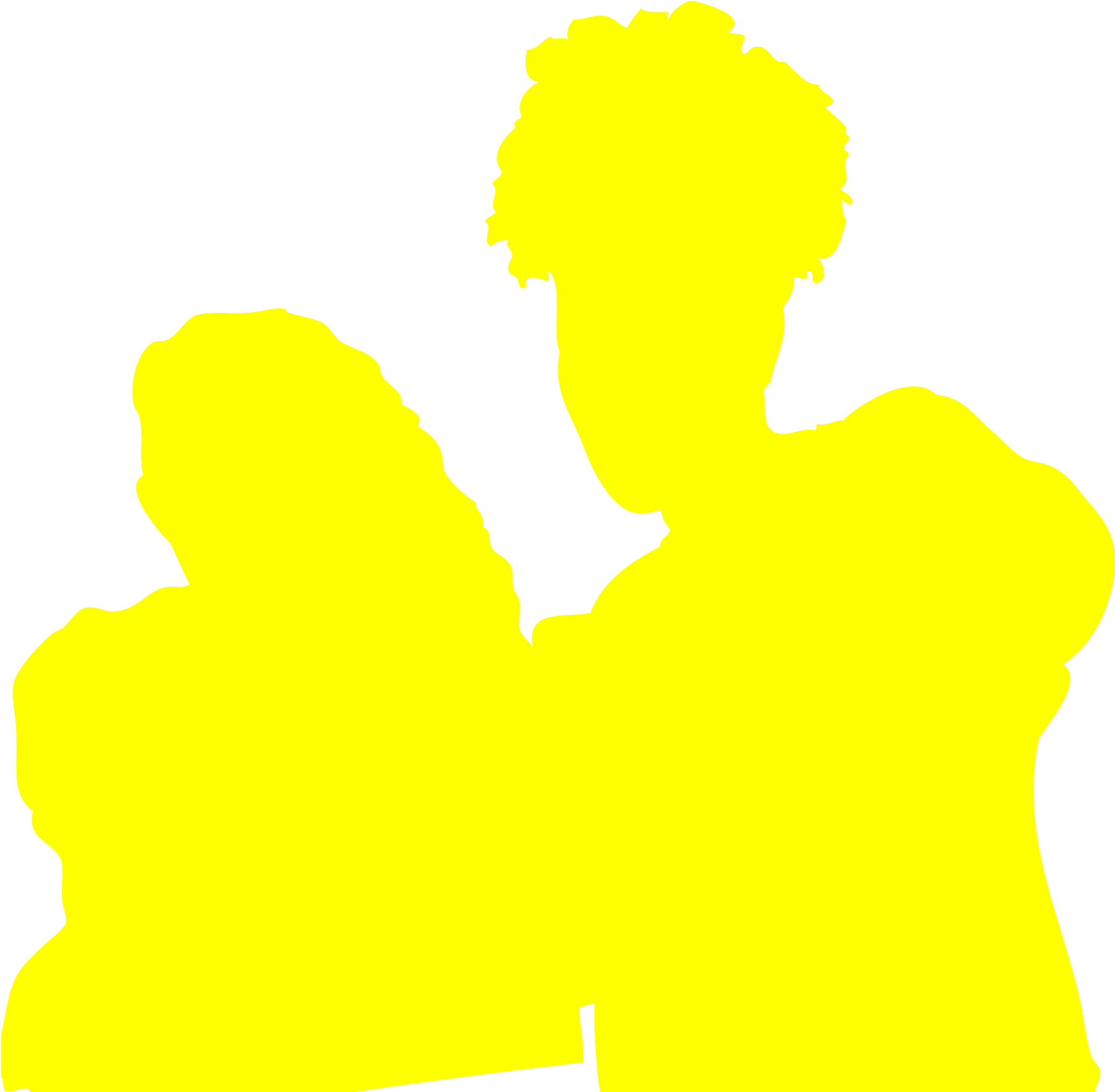 Yellow Angel and Kristine Graphic Design