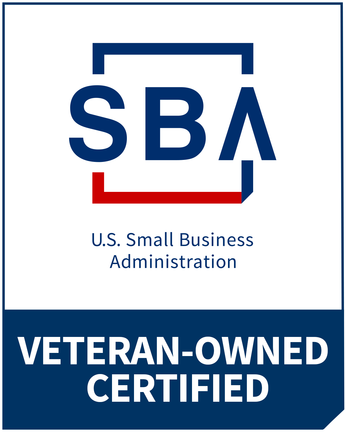 SBA Veteran-Owned Certified Logo