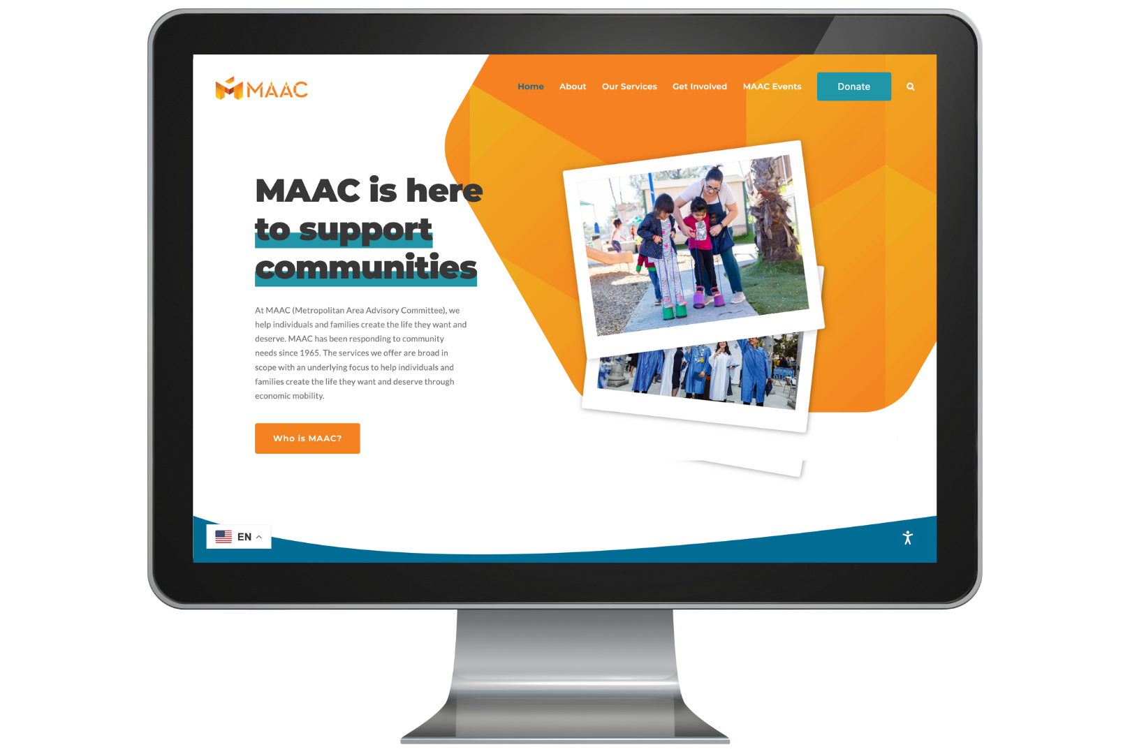 MAAC New Website screenshot