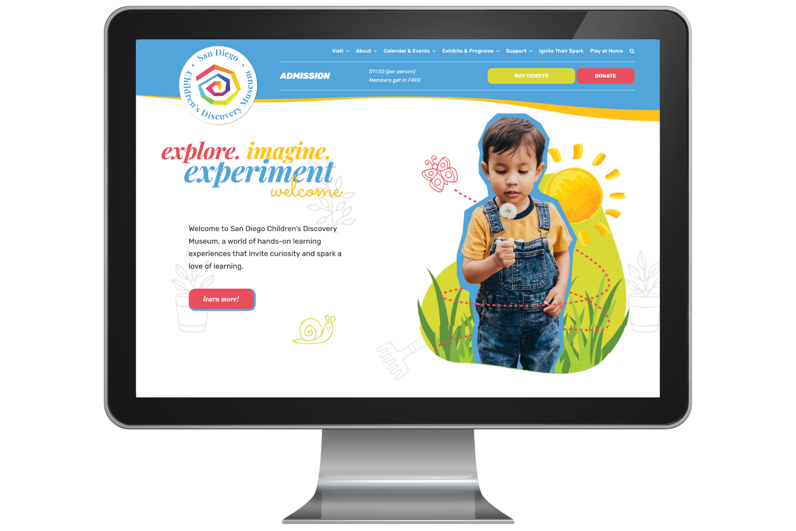 SDCDM Website screenshot