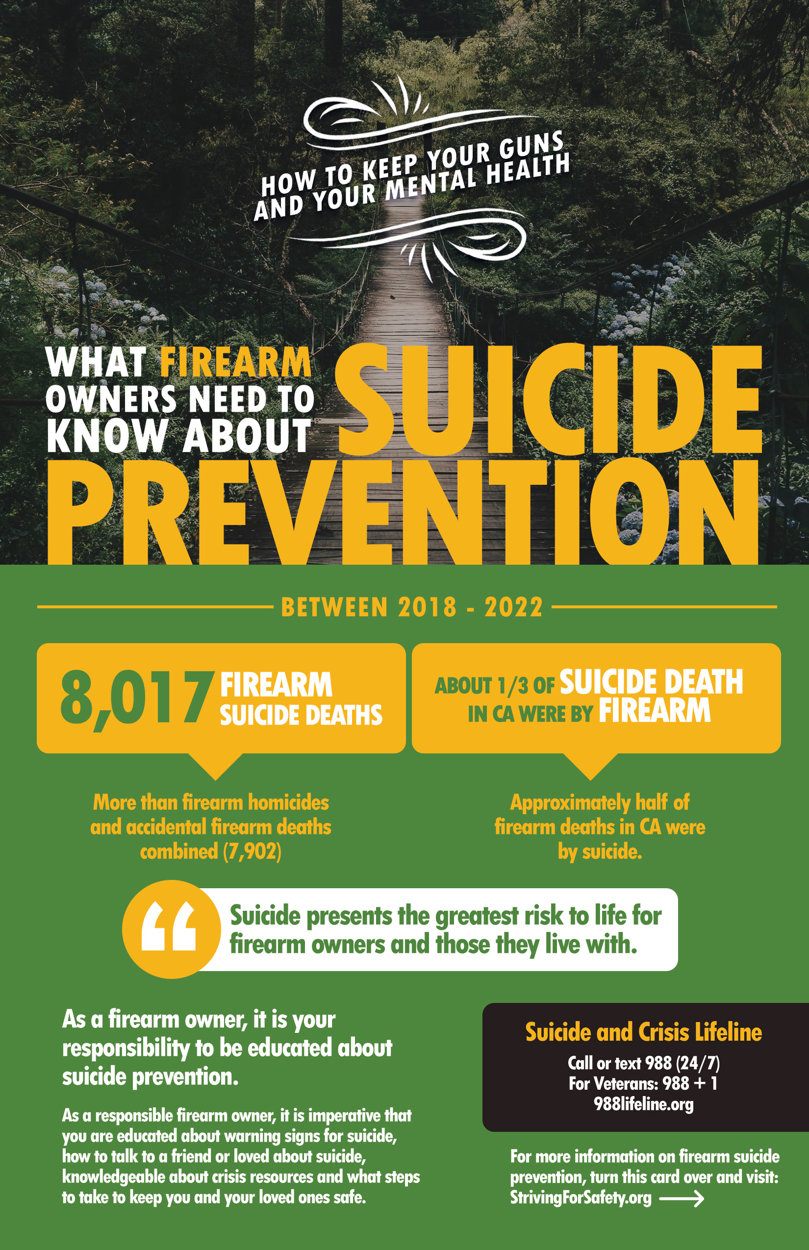 Firearms suicide prevention graphic