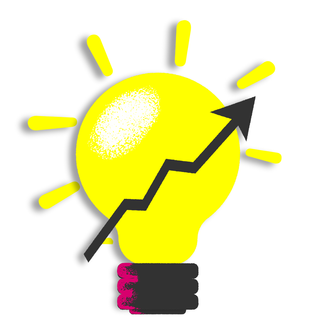 Yellow lightbulb icon