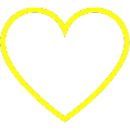 Yellow heart