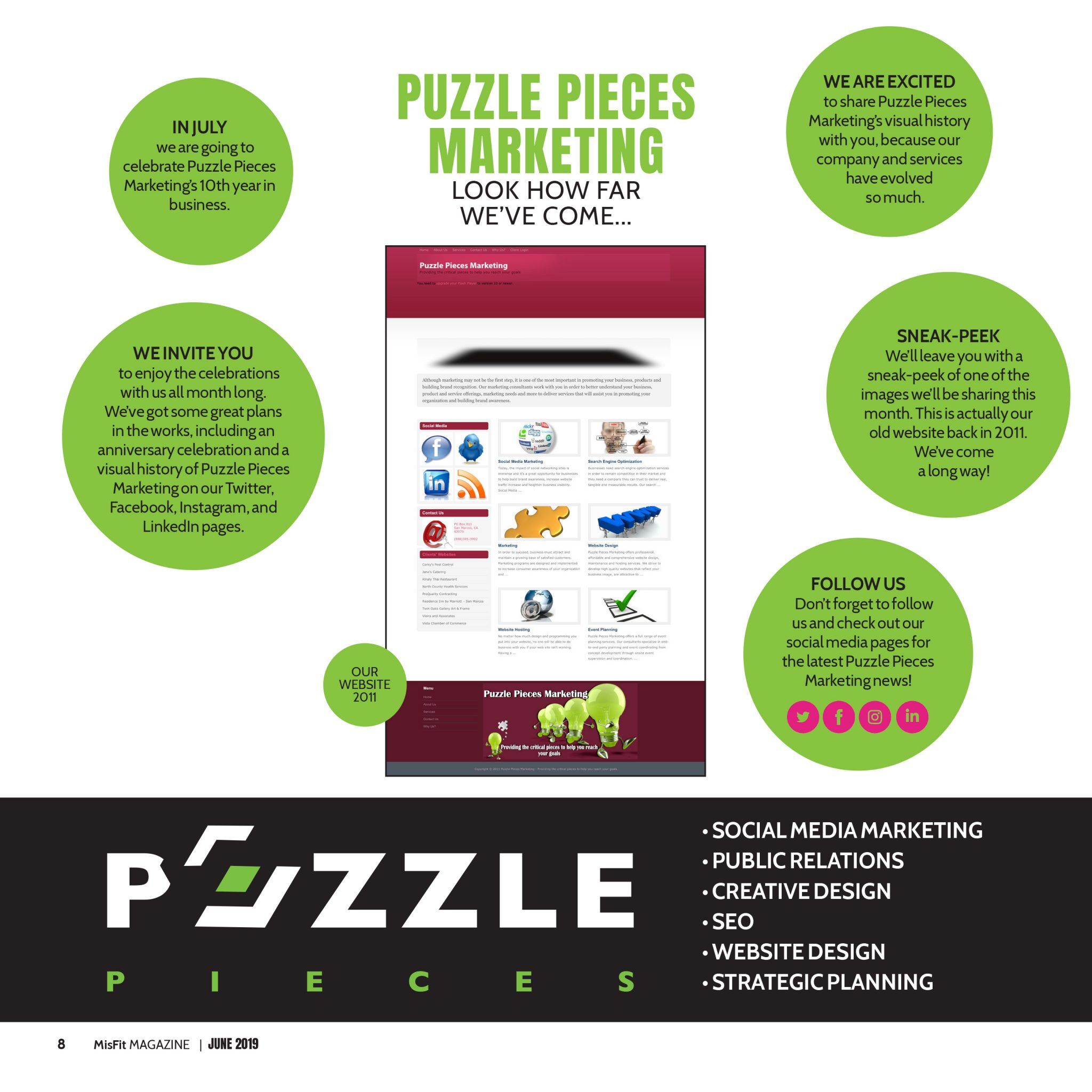 Puzzle Pieces Marketing mag