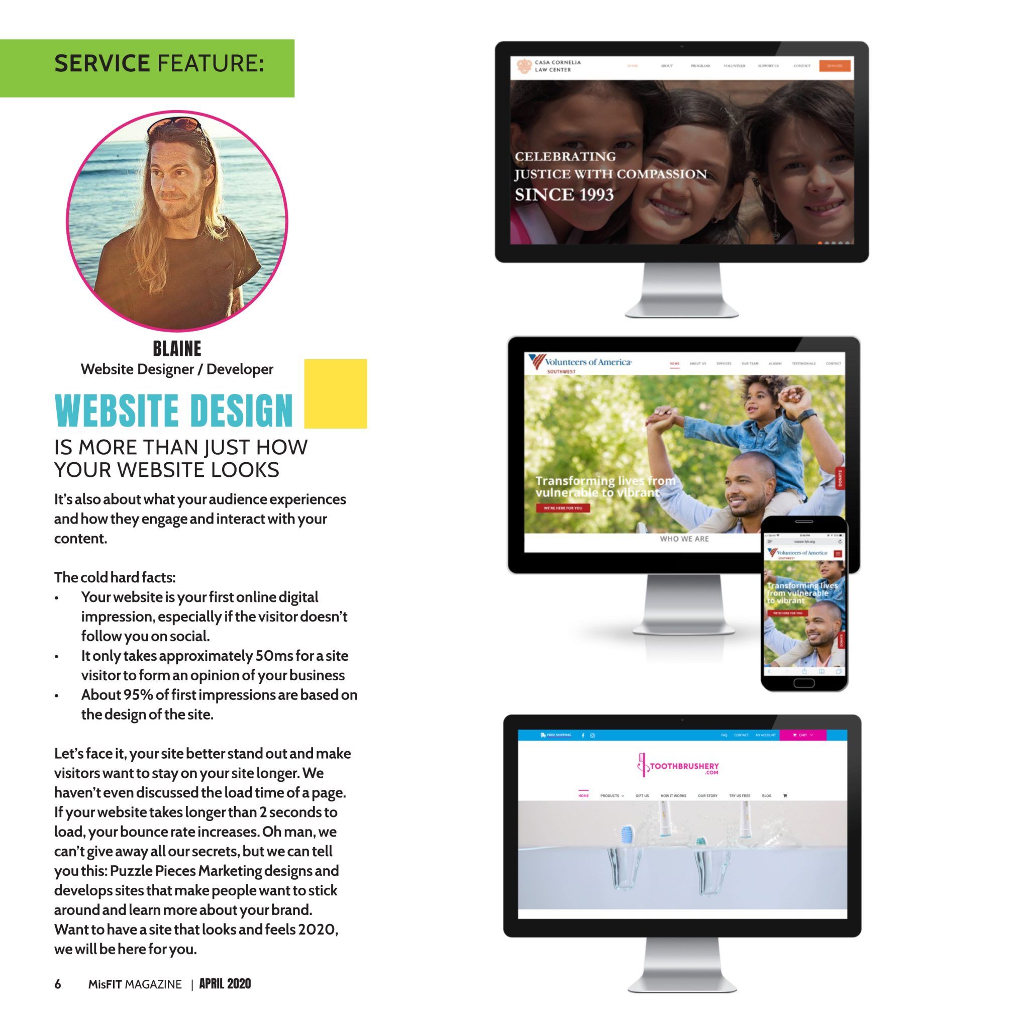 Puzzle Pieces Marketing magazine